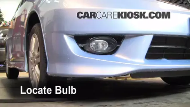 2010 Honda Fit Sport 1.5L 4 Cyl. Éclairage Feu antibrouillard (remplacer l'ampoule)